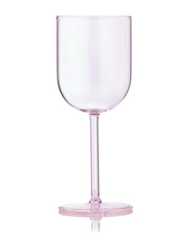 Wine Glass, Tall Studio About Pink