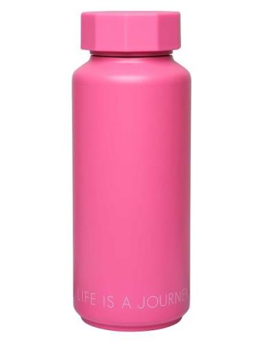 Thermo/Insulated Bottle Special Edition Design Letters Pink