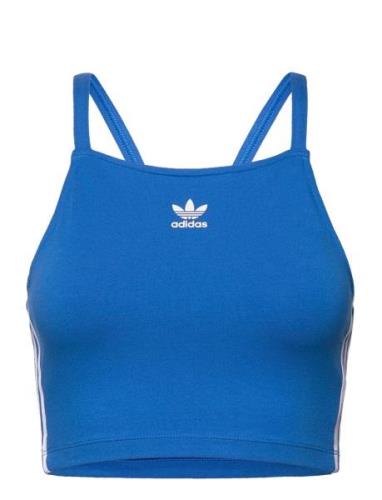 3 S Crop Top Adidas Originals Blue