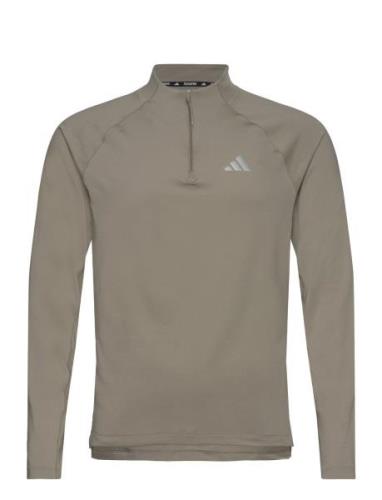 Gym+ 1/4Zip Adidas Performance Brown