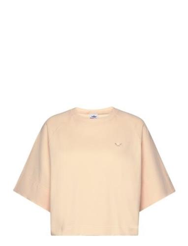 Ess T-Shirt Adidas Originals Beige