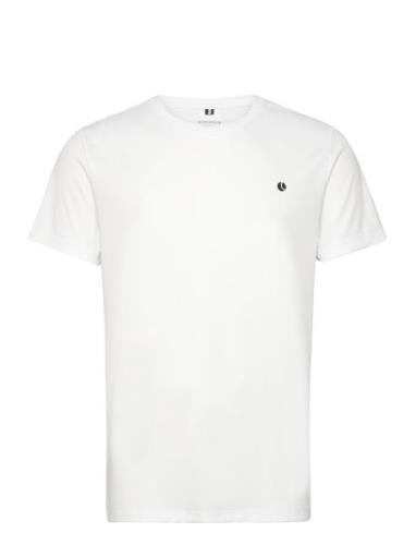 Ace T-Shirt Stripe Björn Borg White