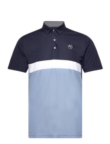 Pure Colorblock Polo PUMA Golf Navy