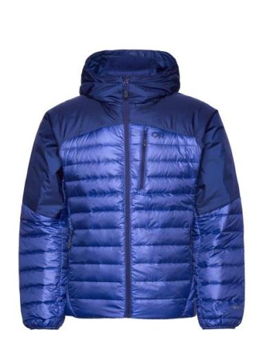 M Helium Down Hoodie Outdoor Research Blue