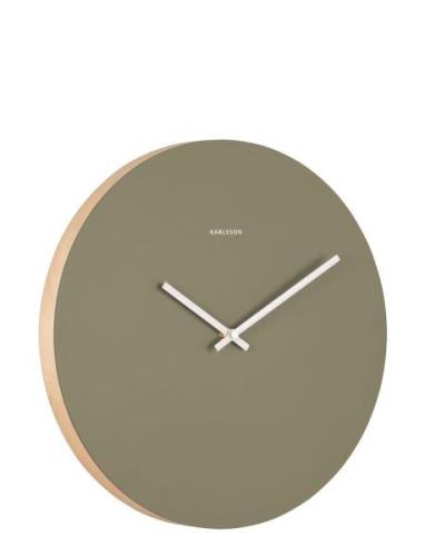 Wall Clock Colour Splash Moss Green KARLSSON Green