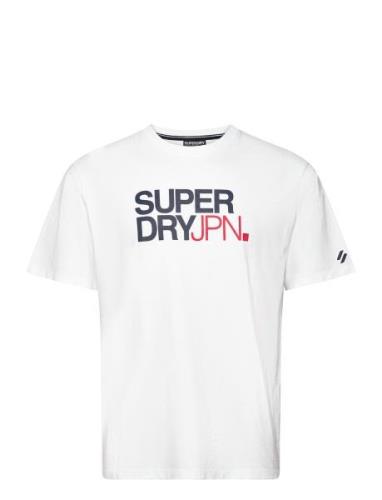 Sportswear Logo Loose Tee Superdry Sport White