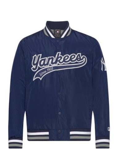 New York Yankees Sateen Jacket Fanatics Navy