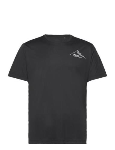 Peak Graphic T M Jack Wolfskin Black