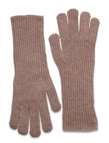 Woona Short Gloves Becksöndergaard Brown