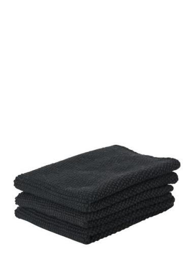 Dish Cloth 3 Pcs Z Denmark Black