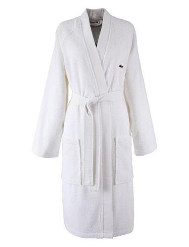 Ldefile2 Bath Robe Lacoste Home White