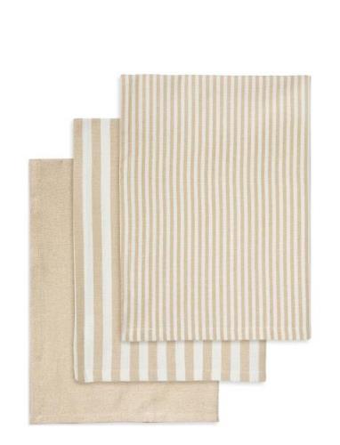 Tea Towels Recycle Engholm Textiles Beige