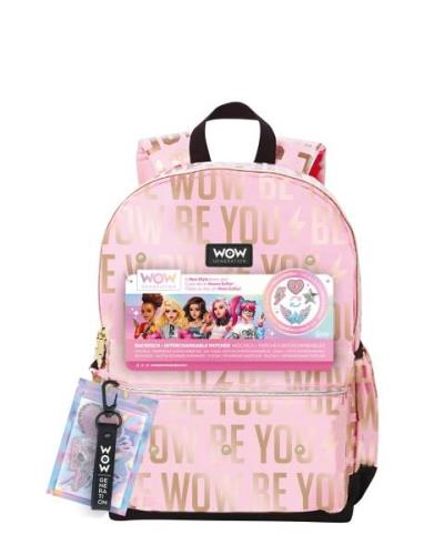 Wow® Generation, Backpack W/Patches, 40 X 30 Cm WOW Generation Pattern...