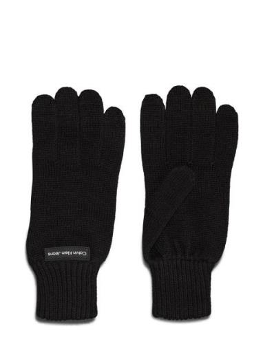 Inst Patch Gloves Calvin Klein Black