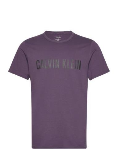 S/S Crew Neck Calvin Klein Purple