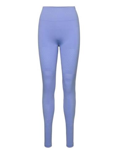 Essential Block Seamless High Waist Tights Casall Blue