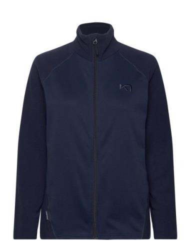 Kari F/Z Fleece Kari Traa Navy