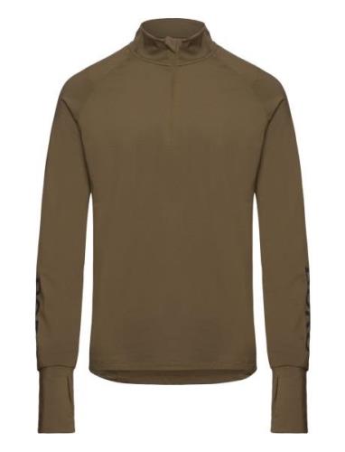 Borg Midlayer Half Zip Björn Borg Khaki