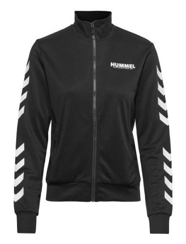 Hmllegacy Poly Woman Zip Jacket Hummel Black