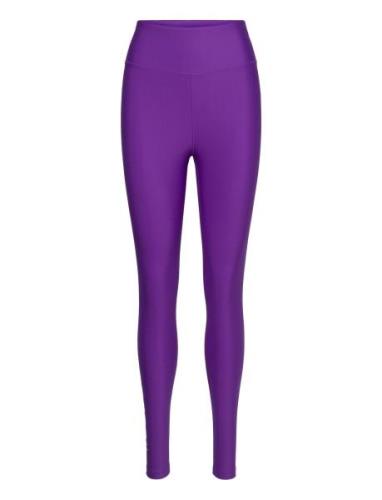 Graphic High Waist Tights Casall Purple