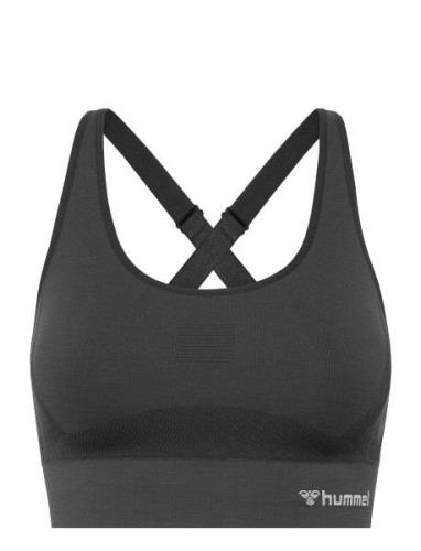 Hmlclea Seamless Sports Top Hummel Grey