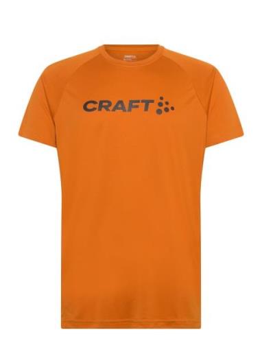 Core Essence Logo Tee M Craft Orange