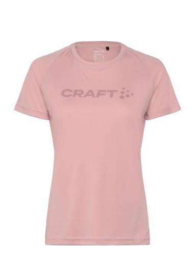 Core Essence Logo Tee W Craft Pink