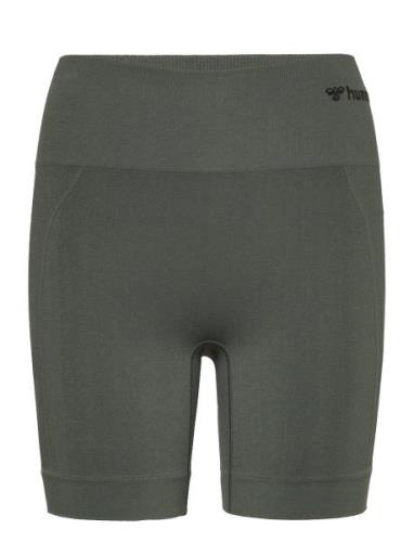 Hmltif Seamless Shorts Hummel Green