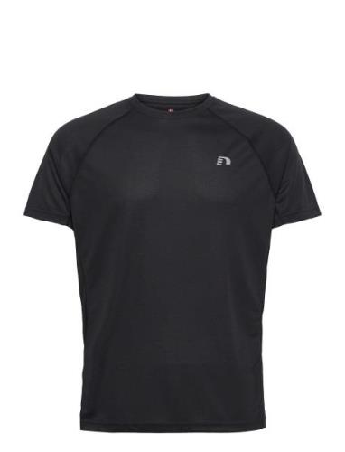 Men Core Running T-Shirt S/S Newline Black