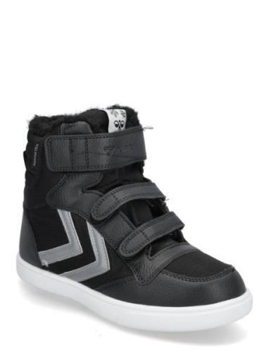 Stadil Super Poly Boot Mid Tex Jr Hummel Black