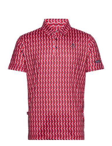 Monterey Golf Polo Lexton Links Red