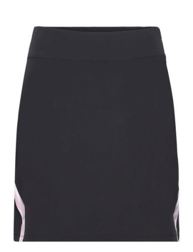 Lds Brook Stripe Skort 50Cm Abacus Black