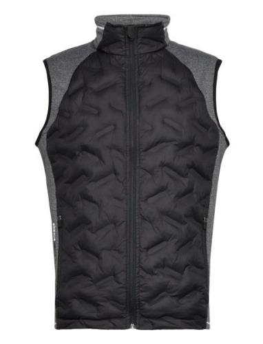 Mens Grove Hybrid Vest Abacus Black