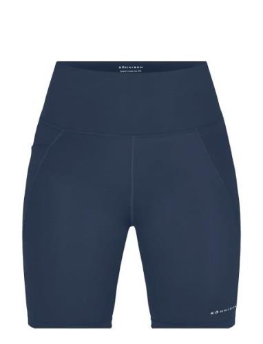 Flattering High Waist Bike Tights Röhnisch Navy