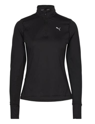 Run Favorite 1/4 Zip W PUMA Black