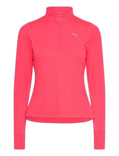 Run Favorite 1/4 Zip W PUMA Pink