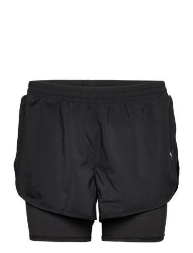 Run Favorite Woven 2In1 3" Short W PUMA Black