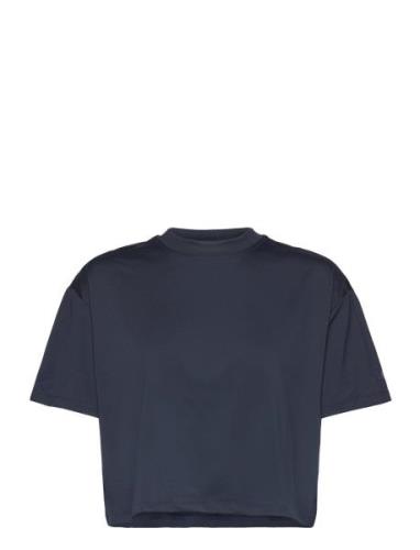 W Ocean Cropped T-Shirt Helly Hansen Navy