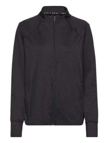 W Cloudspun Heather Full Zip Jacket PUMA Golf Black