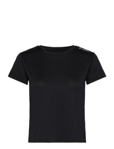 Hmlmt Aura Mesh T-Shirt Hummel Black