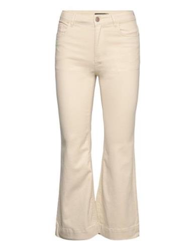 Nlftazza Twi Hw Bootcut Pant Noos LMTD Cream