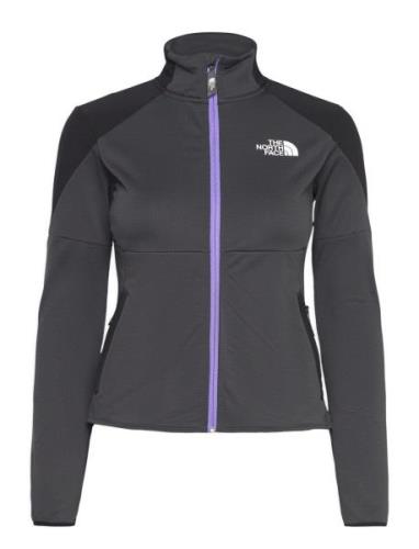 W Middle Rock Fz Fleece The North Face Grey