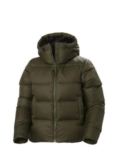 W Essence Down Jacket Helly Hansen Green