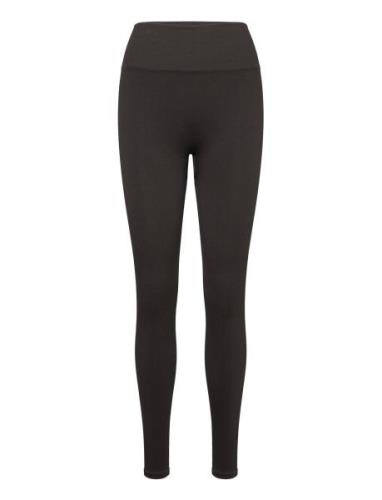 Studio Seamless Rib Tights Björn Borg Brown