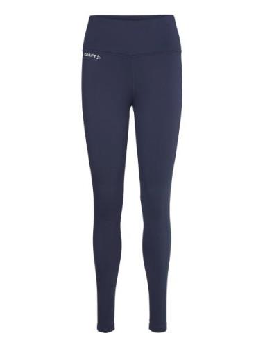 Adv Essence High Waist Warm Tights W Craft Navy