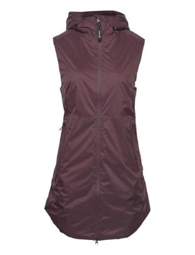 Transition Vest Woman Tenson Burgundy