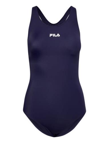 Saki Racer Back Swimsuit FILA Navy