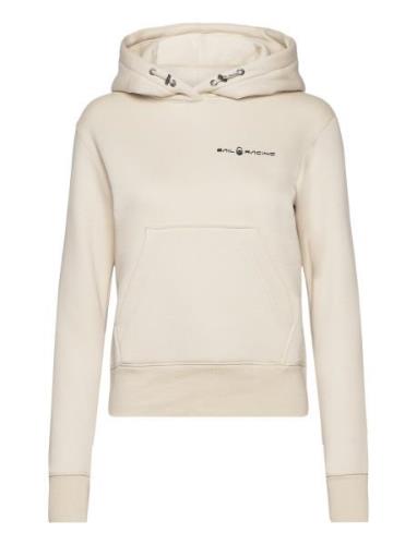 W Gale Logo Hood Sail Racing Beige