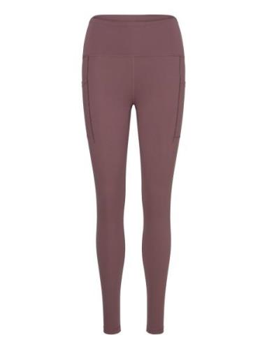 Nb Sleek Pocket High Rise Legging 27" New Balance Burgundy