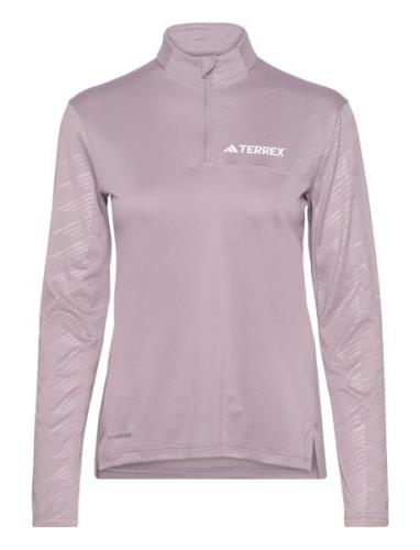 Terrex Multi Half-Zip Long-Sleeve Top Adidas Terrex Pink